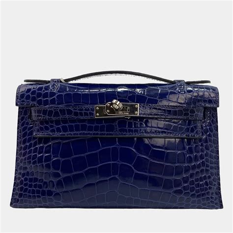 hermes kelly pochette swift noir|hermes kelly crocodile pochette.